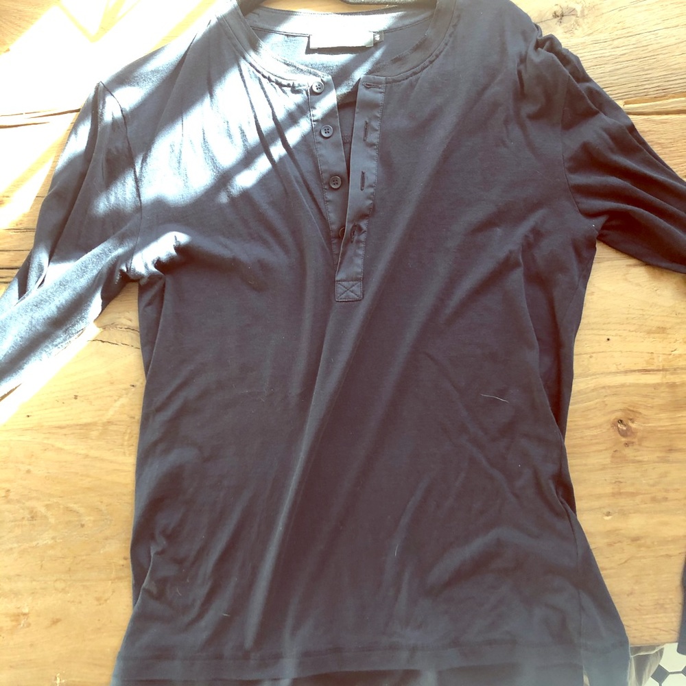 Dolce & Gabbana men’s Henley Black